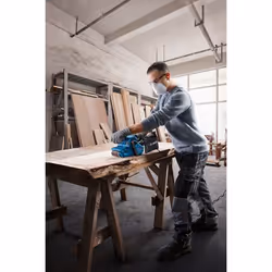 Bosch GBS 750 Professional Levigatrice a nastro Nero, Blu 850 W - Vista aggiuntiva 2