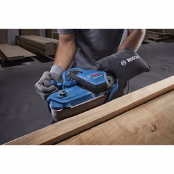 Bosch GBS 750 Professional Levigatrice a nastro Nero, Blu 850 W - Vista aggiuntiva 6