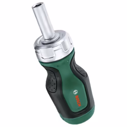 Bosch cacciavite a cricchetto con 6 bit Il cacciavite a cricchetto di Bosch con 6 bit è il tuttofare pratico e compatto per u ...