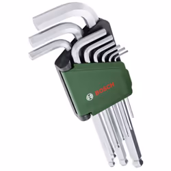 Utensili manuali esagono interno set 9 pz. Utensili manuali esagono interno set 9 pz. Multitasking versatile con chiavi esago ...