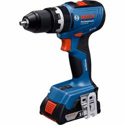 Bosch GSB 18V-65 Professional 27000 Giri/min Blu - Vista aggiuntiva 2
