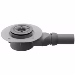 Sistema di scarico completo per piatti doccia in DuraSolid® scarico orizzontale materiale: plastica diametro dello scarico de ...