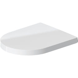 Duravit - Siège de wc me by Starck, charnières en acier inoxydable,
