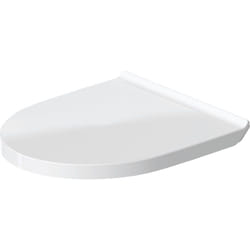 Duravit - Siège de wc No.1, 373x430mm, D-shaped, blanc brillant,