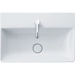 Duravit DuraSquare lavabo pour meuble Compact, 60x40cm, 1 trou