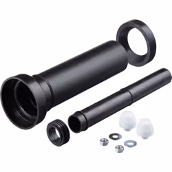 Duravit DuraSystem 1x set di collegamento a parete per WC (esteso) larghezza 365 mm x profondità 180 mm x altezza 100 mm per  ...