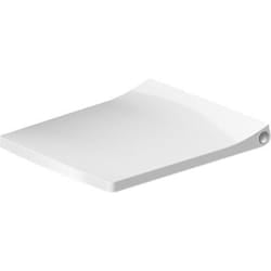 Duravit - Viu Siège de wc, 002129, amovible, avec mécanisme de