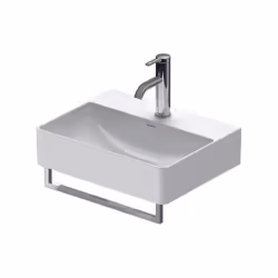 Portasciugamani Duravit DuraSquare Tubo quadro 14 mm per lavabo 073245 399 mm