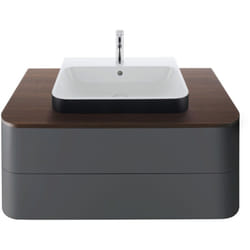 Duravit - Happy D.2 Plus Console HP031E, 1000x550 mm, 1 découpe,