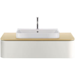 Duravit - Happy D.2 Plus Console HP031E, 1000x550 mm, 1 découpe,