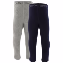Ewers 401449-1-68, Collant, Bambino (0 - 2 anni), Unisex, Grigio, Blu marino, Monocromatico, 68 cm