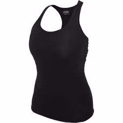 Urban Classics Ladies Jersey Canottiera Girocollo Manica corta Cotone, Elastan - Vista aggiuntiva 4