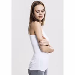 Urban Classics Ladies Jersey Canottiera Girocollo Senza maniche Cotone, Elastan - Vista aggiuntiva 7
