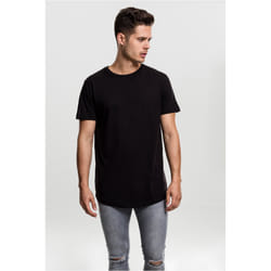 Urban Classics Shaped Long Tee Maglietta Girocollo Manica corta Cotone