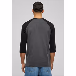 Urban Classics TB366 Maglietta Manica a 3/4 Cotone, Maglia, Poliestere - Vista aggiuntiva 5
