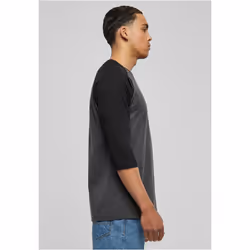 Urban Classics TB366 Maglietta Manica a 3/4 Cotone, Maglia, Poliestere - Vista aggiuntiva 6