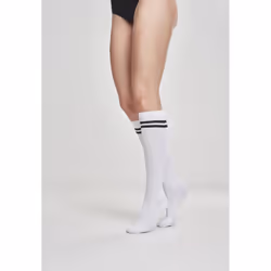 Urban Classics TB770 Femmina Calze al ginocchio Nero, Bianco 1 paio/a - Vista aggiuntiva 4