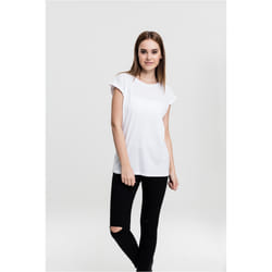 Urban Classics Ladies Extended Shoulder Tee Maglietta Girocollo Manica corta Cotone, Maglia