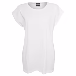 Urban Classics Ladies Extended Shoulder Tee Maglietta Girocollo Manica corta Cotone, Maglia - Vista aggiuntiva 6