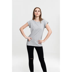 Urban Classics Ladies Extended Shoulder Tee Maglietta Girocollo Manica corta Cotone, Maglia