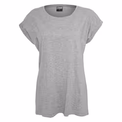 Urban Classics Ladies Extended Shoulder Tee Maglietta Girocollo Manica corta Cotone, Maglia - Vista aggiuntiva 6