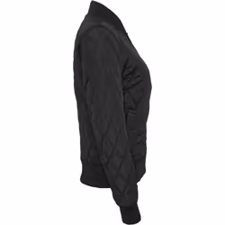 Urban Classics Damen Jacke Ladies Diamond Quilt Nylon Jacket, Schwarz (Black 7), 34 (Herstellergröße: XS) - Vista aggiuntiva 4