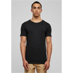 Urban Classics TB814 Maglietta Colletto a collana Manica corta Cotone, Elastan, Maglia