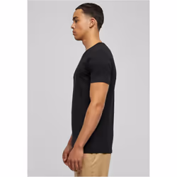 Urban Classics TB814 Maglietta Colletto a collana Manica corta Cotone, Elastan, Maglia