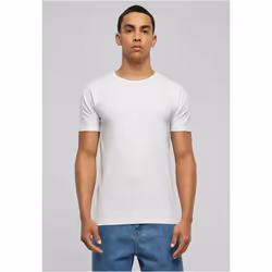 Urban Classics TB814 Maglietta Colletto a collana Manica corta Cotone, Elastan, Maglia
