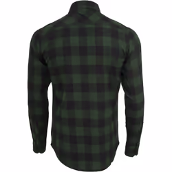 Urban Classics Checked Flanell Camicia Manica lunga Cotone - Vista aggiuntiva 4