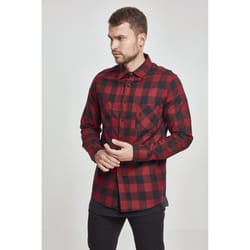 Urban Classics TB297 Camicia Manica lunga Cotone