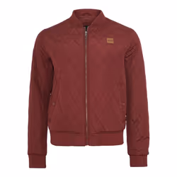 Urban Classics TB862-00606-0060, Parka, Maschio, Adulto, 2 tasche, Poliestere, Borgogna