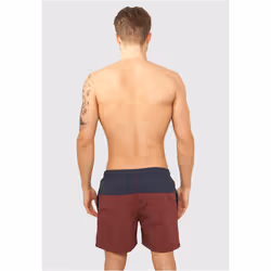 Urban Classics 4053838081433 costume da bagno Boxer da nuoto Borgogna, Blu marino - Vista aggiuntiva 6