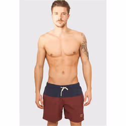 Urban Classics 4053838081433 costume da bagno Boxer da nuoto Borgogna, Blu marino - Vista aggiuntiva 7