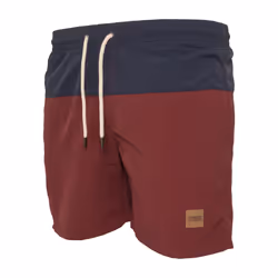 Urban Classics TB1026 Boxer da nuoto Borgogna, Blu marino - Vista aggiuntiva 7