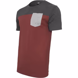 Urban Classics 3-Tone Pocket Maglietta Girocollo Manica corta Cotone - Vista aggiuntiva 4