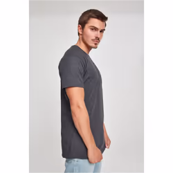 Urban Classics Shaped Long Tee Maglietta Girocollo Manica corta Cotone - Vista aggiuntiva 6
