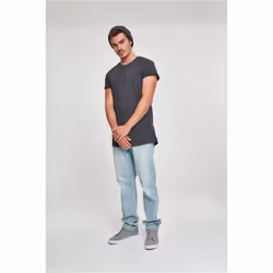 Urban Classics Shaped Long Tee Maglietta Girocollo Manica corta Cotone - Vista aggiuntiva 7