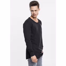 Urban Classics TB1101 Camicia Girocollo Manica lunga Cotone - Vista aggiuntiva 7