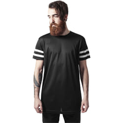 Urban Classics Stripe Mesh Maglietta Girocollo Manica corta Poliestere