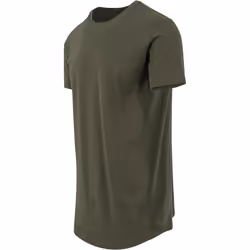 Urban Classics Shaped Long Tee Maglietta Girocollo Manica corta Cotone - Vista aggiuntiva 5