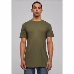 Urban Classics Shaped Long Tee Maglietta Girocollo Manica corta Cotone - Vista aggiuntiva 6