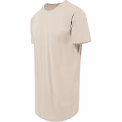 Urban Classics Shaped Long Tee Maglietta Girocollo Manica corta Cotone - Vista aggiuntiva 5