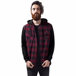 Urban Classics TB513 Camicia Girocollo Manica lunga Cotone, Poliestere - Vista aggiuntiva 6