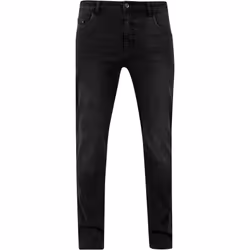 Urban Classics TB1437-00709-0011, Jeans, Maschio, Adulto, Nero, Monocromatico, Vestibilità regolare