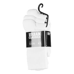 Urban Classics TB1471-00220-0076 Unisex Calzini da corsa Bianco 5 paio/a