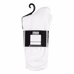Urban Classics TB1471-00220-0076 Unisex Calzini da corsa Bianco 5 paio/a - Vista aggiuntiva 2