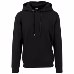Urban Classics TB1592, Adulto, Maschio, Felpa con cappuccio, Nero, Collo a cappuccio, Manica lunga