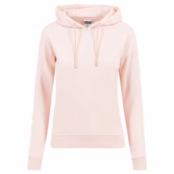 Urban Classics TB1524-00185-0051, Adulto, Femmina, Felpa con cappuccio, Rosa, Collo a cappuccio, Manica lunga