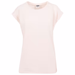 Urban Classics Ladies Extended Shoulder Tee Maglietta Girocollo Manica corta Cotone, Maglia - Vista aggiuntiva 6